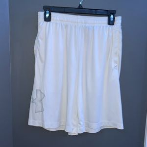 White Under Armor Shorts